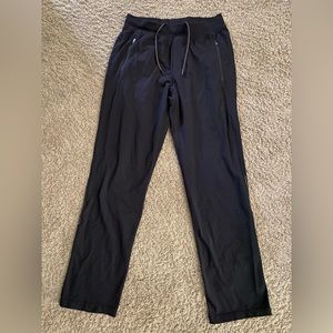 Men’s LULULEMON Black wide leg pants size Large